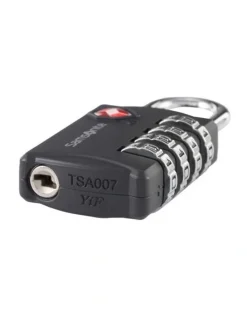 Samsonite Combilock 4 Dial TSA V2 in Black