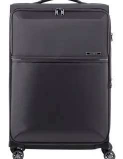 Samsonite 73H 71cm Soft Side Spinner Suitcase in Black