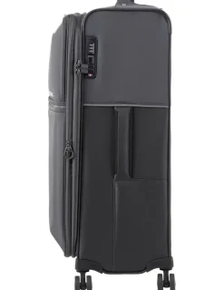 Samsonite 73H 71cm Soft Side Spinner Suitcase in Black