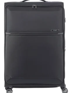 Samsonite 73H 78cm Soft Side Spinner Suitcase in Black
