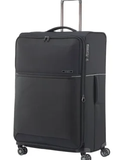 Samsonite 73H 78cm Soft Side Spinner Suitcase in Black