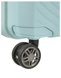 Samsonite Hi-Fi Spinner 81cm Expandable Suitcase in Sky Blue