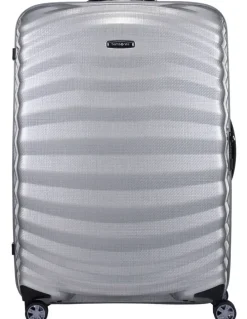 Samsonite Lite-Shock 75 cm Sport Spinner Suitcase in Silver