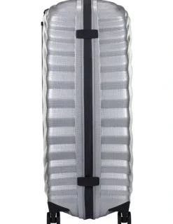 Samsonite Lite-Shock 75 cm Sport Spinner Suitcase in Silver
