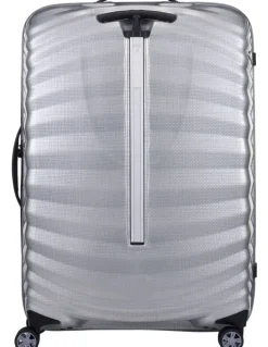 Samsonite Lite-Shock 75 cm Sport Spinner Suitcase in Silver
