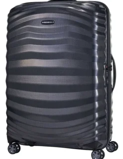 Samsonite Lite-Shock 75cm Sport Spinner Suitcase in Black