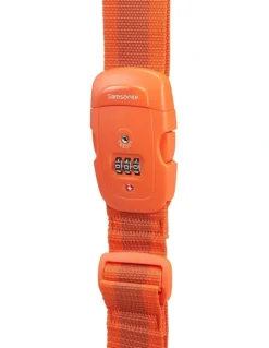 Samsonite Luggage Accessories Strap/TSA Lock 50mm in Orange