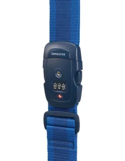 Samsonite Luggage Accessories Strap/Tsa Lock 50mm in Blue