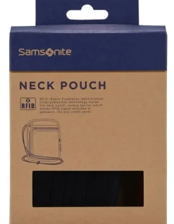 Samsonite Neck Pouch with RFID in Black
