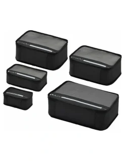 Samsonite Packing Cubes Set Of 5 in Black
