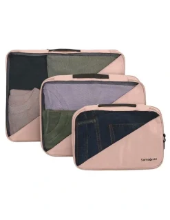 Samsonite Packing Cubes Set of 3 in Dusty Rose