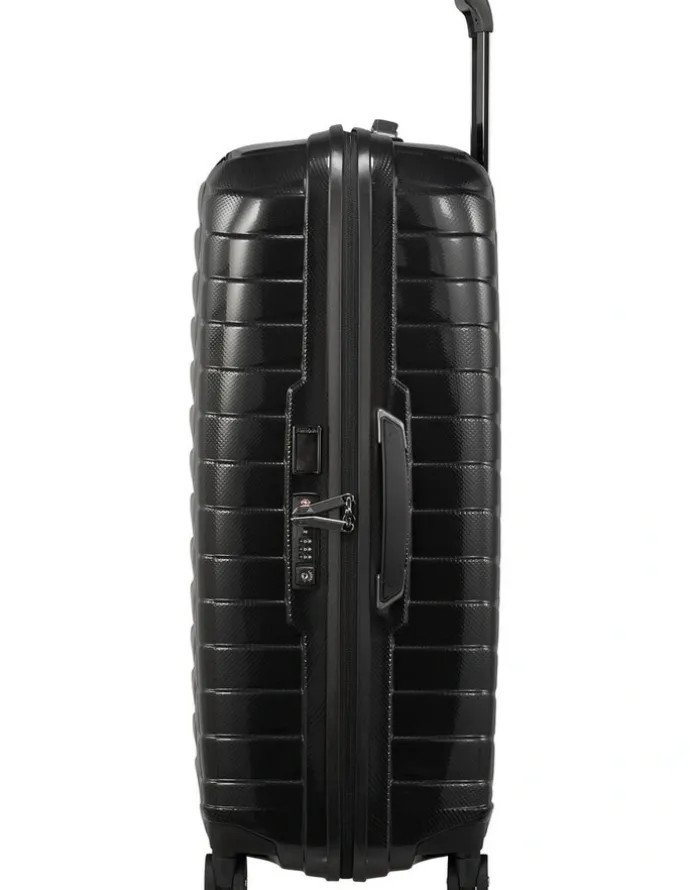 Samsonite Proxis 75cm Hard Side Spinner Suitcase in Black
