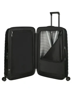 Samsonite Proxis 75cm Hard Side Spinner Suitcase in Black