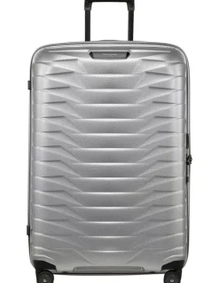 Samsonite Proxis 75cm Spinner Suitcase in Silver