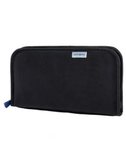 Samsonite Zipped Travel Wallet RFID in Black