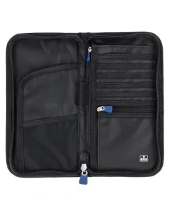 Samsonite Zipped Travel Wallet RFID in Black
