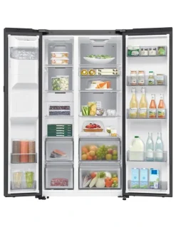 Samsung AI Home Side By Refrigerator New 615L