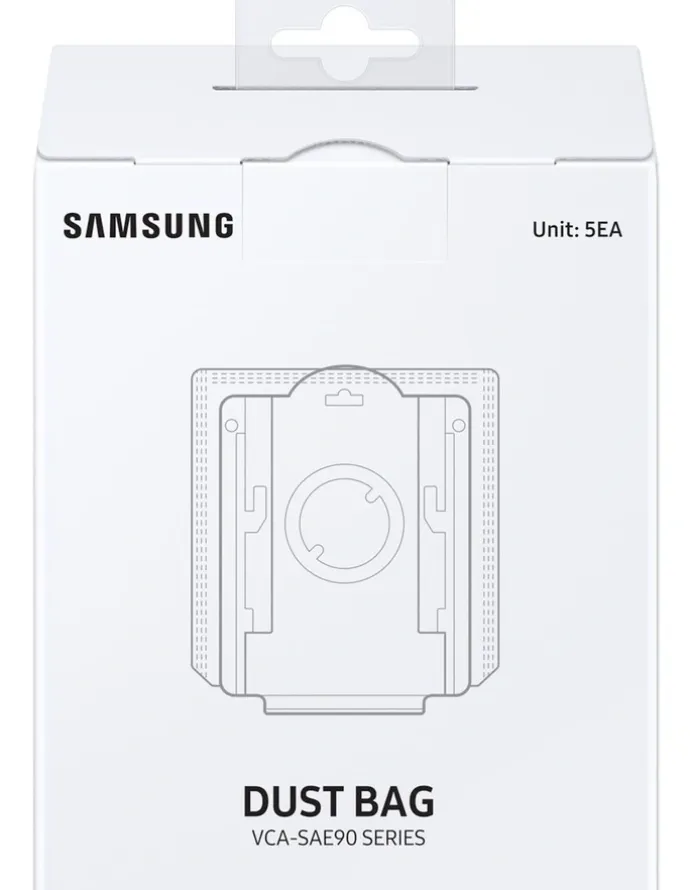 Samsung Auto Dust Disposal Bag 5 Pieces in White
