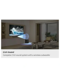 Samsung B-Series 2.1 ch Subwoofer HW-B450F Soundbar in Titan Black