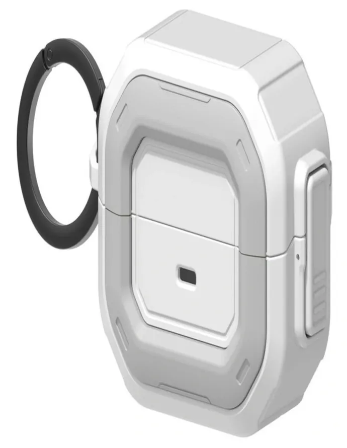 Samsung Buds3 FE Frame Bumper Case in White