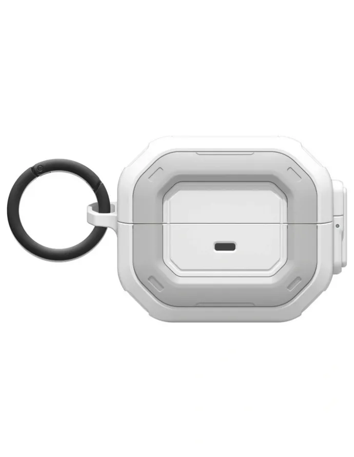 Samsung Buds3 FE Frame Bumper Case in White