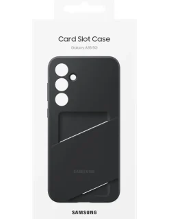 Samsung Galaxy A35 5G Card Slot Case in Black