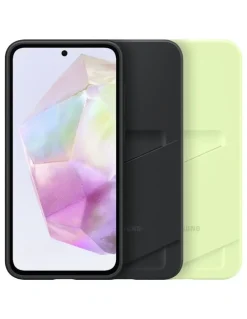 Samsung Galaxy A35 5G Card Slot Case in Black