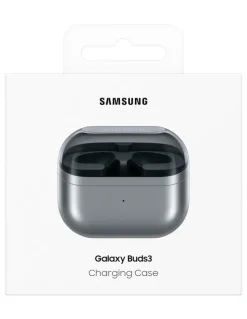 Samsung Galaxy Buds3 Charging Case in Silver