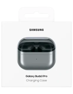 Samsung Galaxy Buds3 Pro Charging Case in Silver
