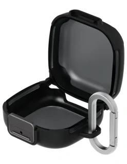 Samsung Galaxy Buds4 Pro Clip Case With Carabiner in Black
