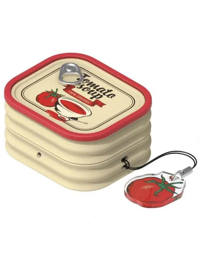 Samsung Galaxy Buds4 Pro Food Can Case in Red