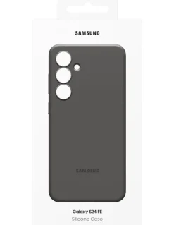 Samsung Galaxy S24 FE Silicone Case in Black