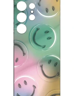 Samsung Galaxy S24 Ultra Smiley Bubble Flipsuit Case Insert in Green