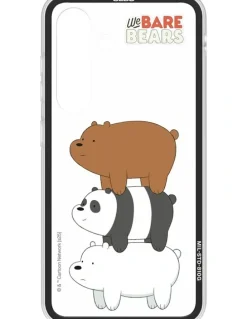 Samsung Galaxy S25 We Bare Bears Impression Case in Brown