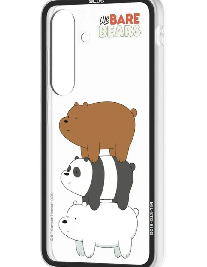 Samsung Galaxy S25 We Bare Bears Impression Case in Brown