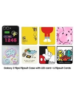 Samsung Galaxy Z Flip6 Flipsuit Case Bundle in Multi