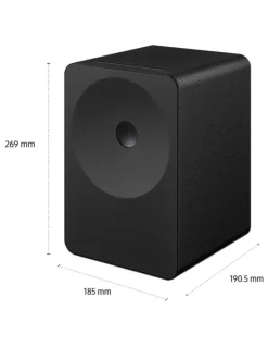 Samsung Music Studio 7 WiFi-Bluetooth Wireless Speaker LS70H in Black