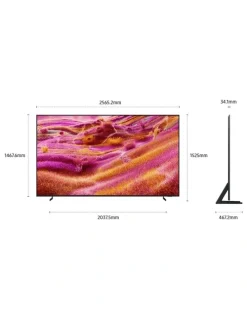 Samsung Neo QLED QN90F 4K Vision AI Smart TV (New) 115inch in Titan Black