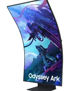 Samsung 55 Odyssey Ark 2nd Gen Curved UHD Gaming Monitor in Black