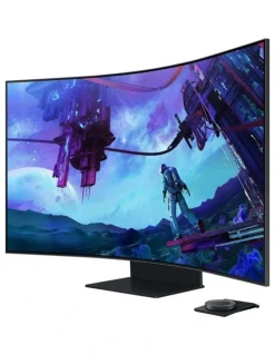 Samsung 55 Odyssey Ark 2nd Gen Curved UHD Gaming Monitor in Black