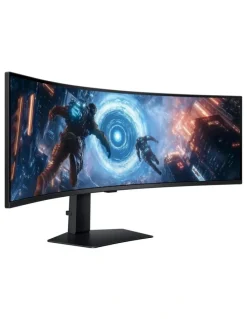 Samsung Odyssey Gaming Monitor 49 Inch G91F Curved DQHD 144Hz in Black