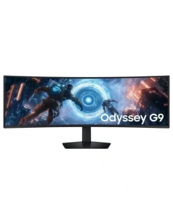 Samsung Odyssey Gaming Monitor 49 Inch G91F Curved DQHD 144Hz in Black