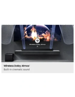 Samsung Q-series Soundbar HW-Q800H 5.1.2ch Subwoofer (2026) in Black