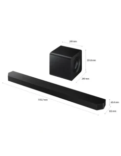 Samsung Q-series Soundbar HW-Q800H 5.1.2ch Subwoofer (2026) in Black