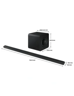 Samsung S-Series HW-S800D Soundbar in Black