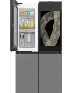 Samsung Stainless Steel Bespoke Ai Family Hub&Trade; + French Door Refrigerator New 809L