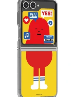 Samsung Sticky Monster Lab Redmon Flipsuit Case Insert For Galaxy Z Flip6 in Red