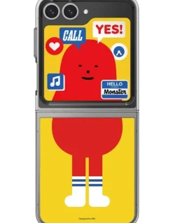 Samsung Sticky Monster Lab Redmon Flipsuit Case Insert For Galaxy Z Flip6 in Red