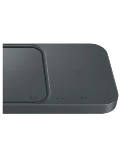 Samsung Super Fast Wireless Charger Duo in Dark Gray
