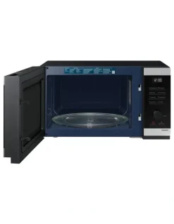 Samsung With Dial & Button Control New Stainless Steel Microwave 32L in Black
